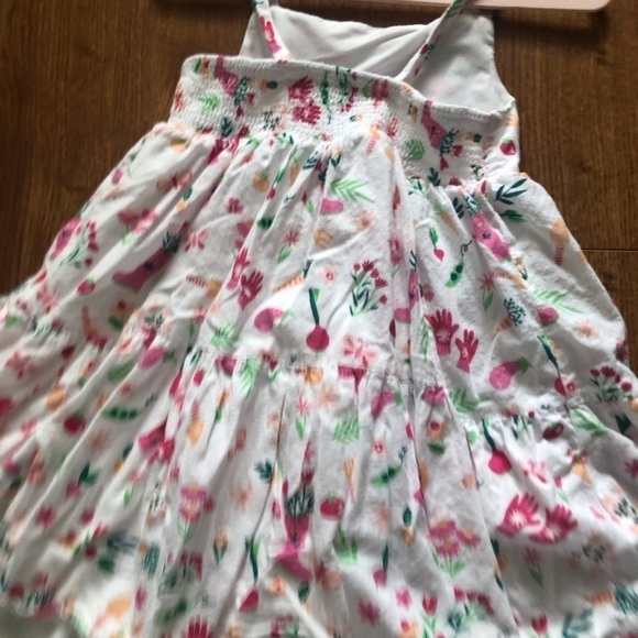 Sigrid Olsen Kids white spring garden dress in size 6 - Picture 5 of 7